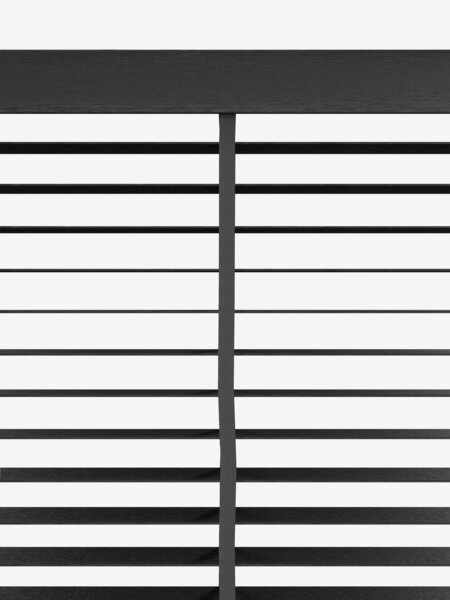 Bamboe jaloezie GRUMLAN 150x175 zwart