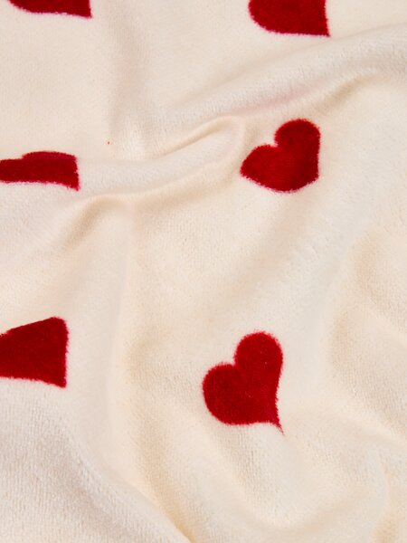Badehåndklæde HJERTER 70x140cm