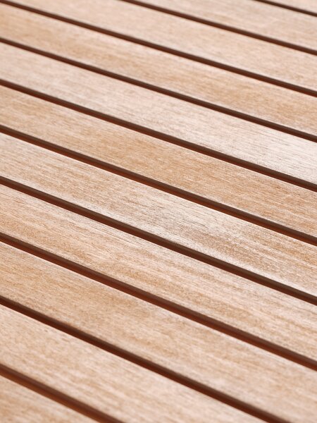 SIRDAL L91 bord hardtre + 4 SIRDAL stol grå