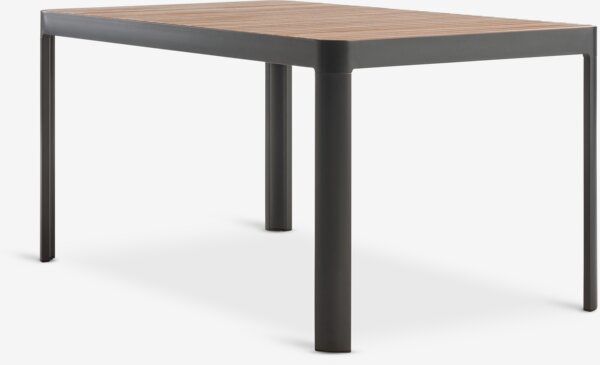 Table de jardin SIRDAL l91xl150 bois dur
