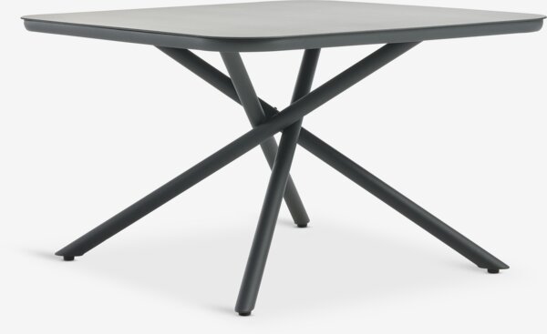 Kerti asztal GOTHENBURG SZ120xH120 szürke