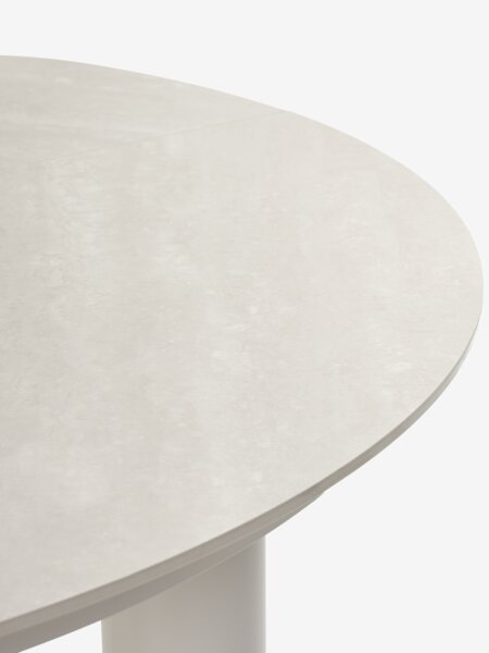 SURNADAL Ø150 sto bež + 4 STORDALEN stolice natur