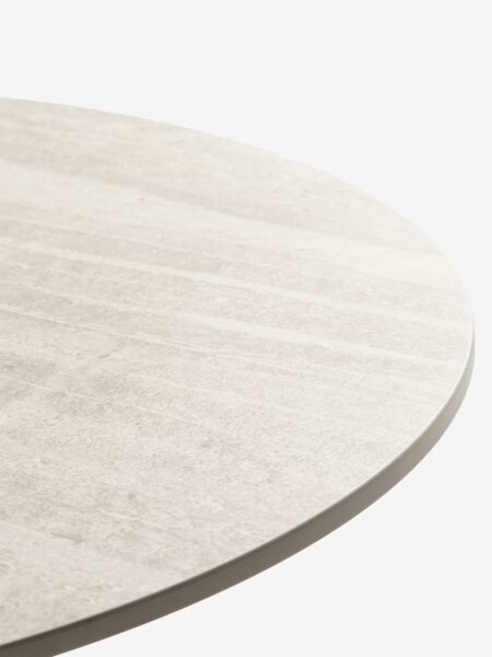 Table bistrot VAMDRUP Ø70 beige