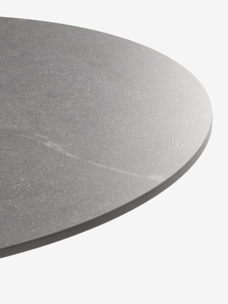 VAMDRUP D70 table + 2 GILJA chair grey