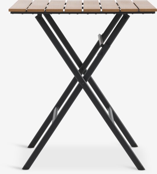 Table bistrot SANDVIKA 65x65 naturel