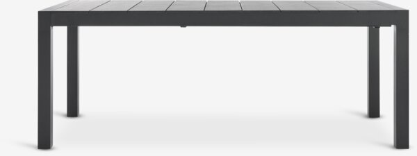 TYDAL D208/272 sto + 4 LOMMA stolice crna