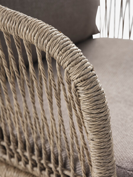 RANGSTRUP Ø130 table + STORDALEN chaises naturel