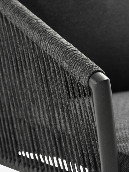 KUMLA Tavolo L200 cm + 4 GILJA Sedie grigio