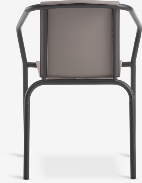 Silla apilable MODUM arena oscuro