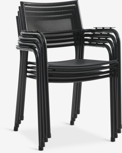 VRAADAL D62 stol tvrdo drvo + 2 HEMSEDAL stolice crna