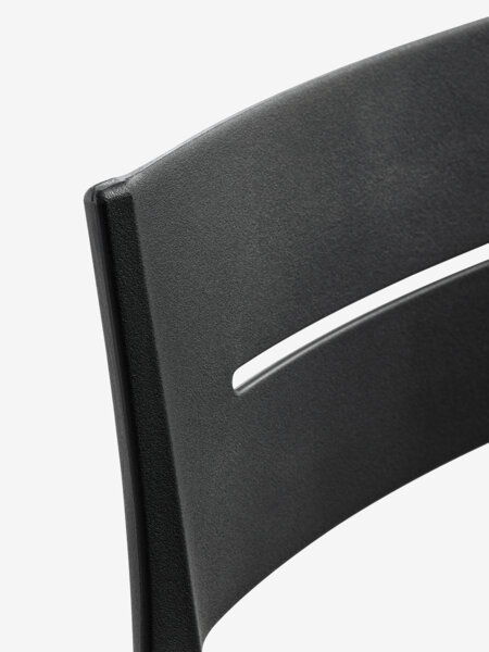 LANGET D207 stol + 4 INGSTRUP stolice crna