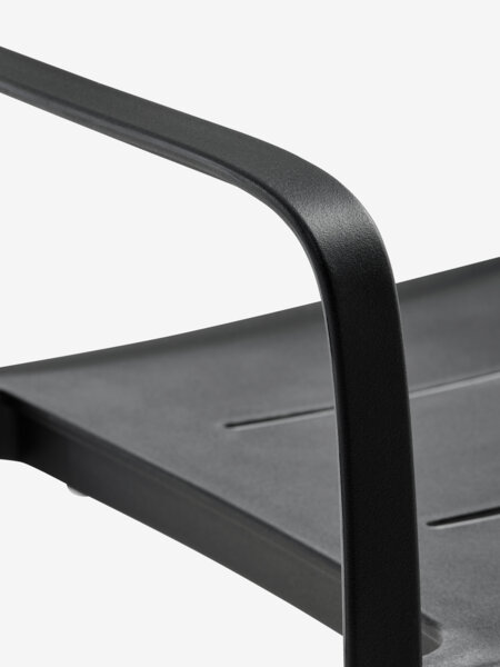 LANGET D207 stol + 4 INGSTRUP stolice crna