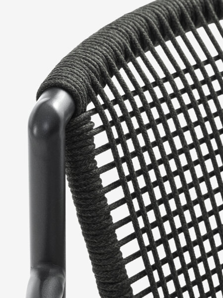 MADERUP D150 stůl černá + 4 KRISTIANSTAD židle zelená