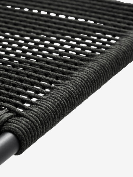 MADERUP D150 stůl černá + 4 KRISTIANSTAD židle zelená