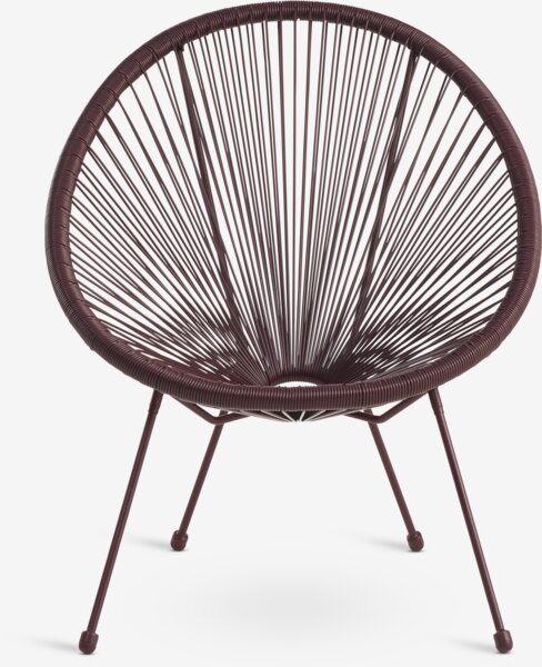 Bašt. lounge stolica UBBERUP patlidžan