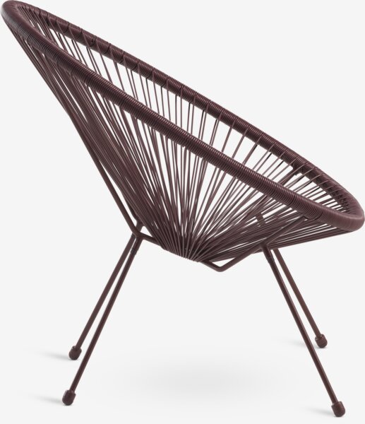 Bašt. lounge stolica UBBERUP patlidžan