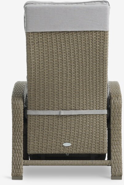 Sillón de exterior de jardín STORD natural