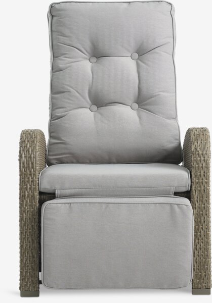 Sillón de exterior de jardín STORD natural