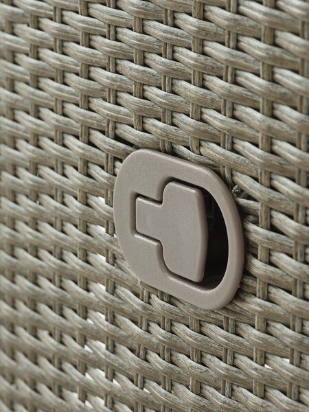 Sillón de exterior de jardín STORD natural