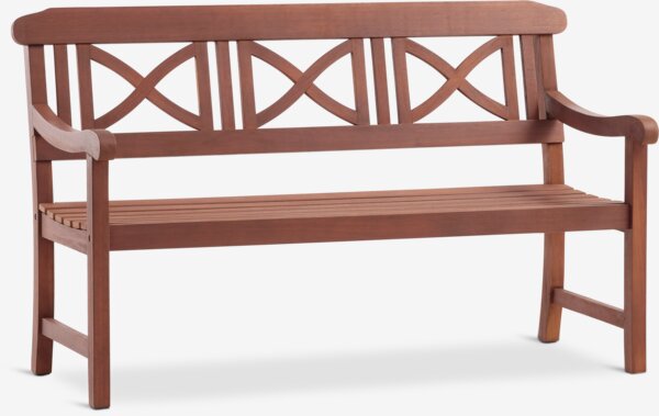 Παγκάκι κήπου MYRKDALEN Π146xΒ63 σκληρό ξύλο