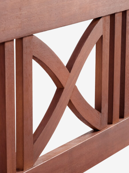 Παγκάκι κήπου MYRKDALEN Π146xΒ63 σκληρό ξύλο