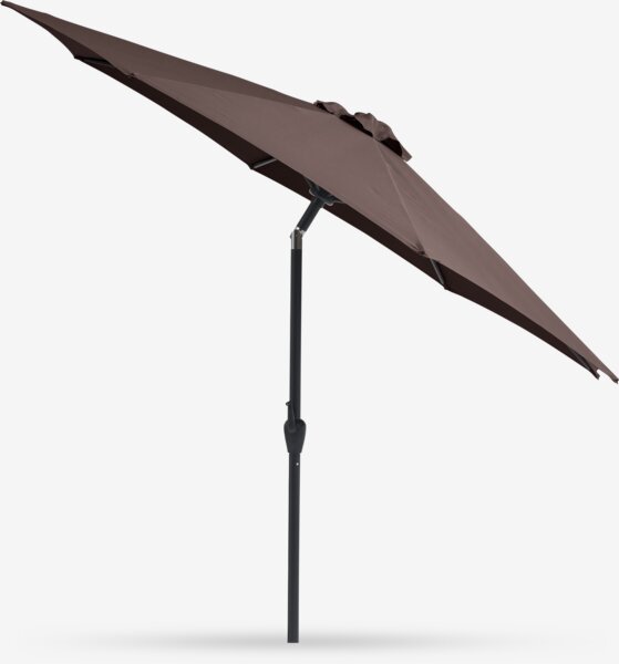 Ombrellone grande HALK Ø300 cm color melanzana