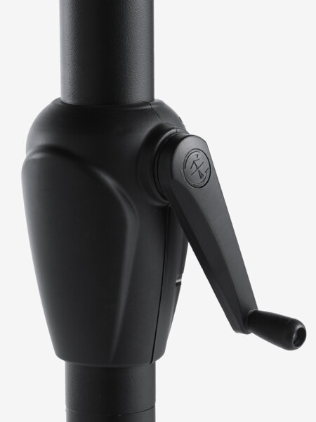 Ombrellone grande HALK Ø300 cm color melanzana