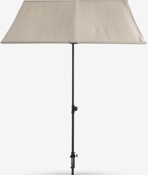 Ombrellone da balcone MALMOE P130xL181 color sabbia