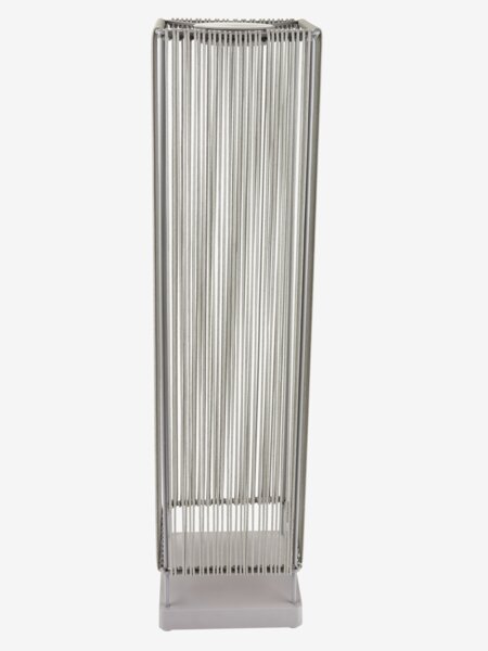 Genopladelig gulvlampe BRISE B20xL20xH80 cm grå