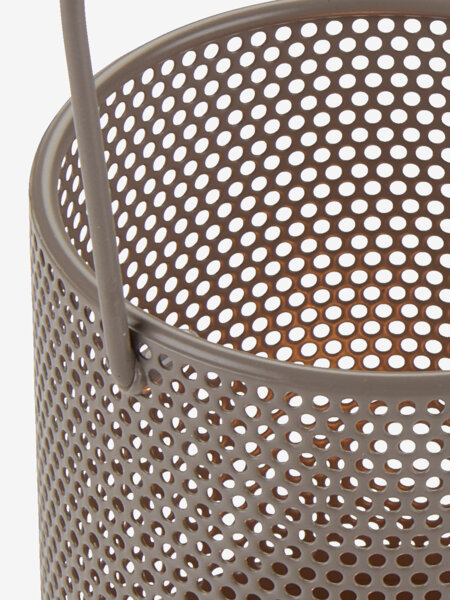 Lanterne VIBE Ø8xH10cm assorteret