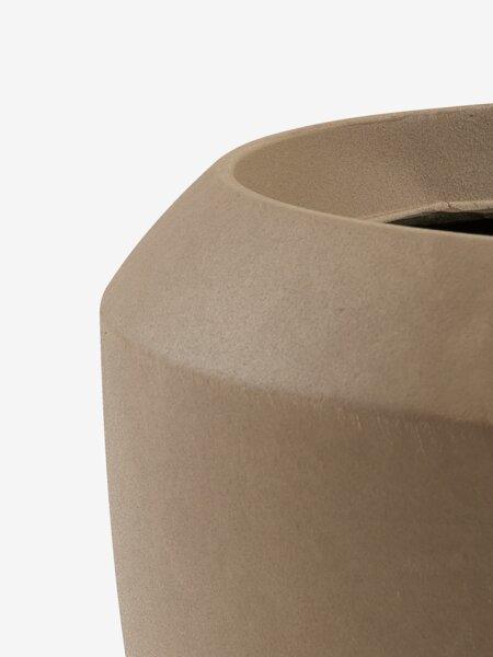 Macetero TEIST Ø34/25 marrón juego de 2