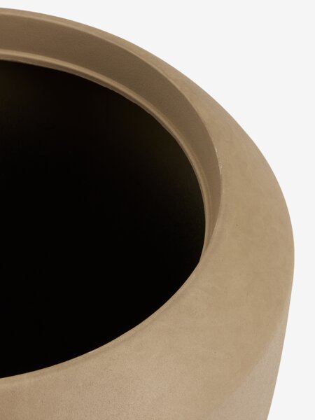 Macetero TEIST Ø34/25 marrón juego de 2