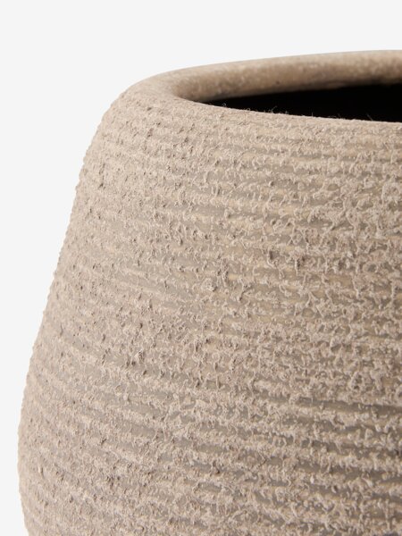 Macetero GRESSHUMLE Ø23xA12 marrón