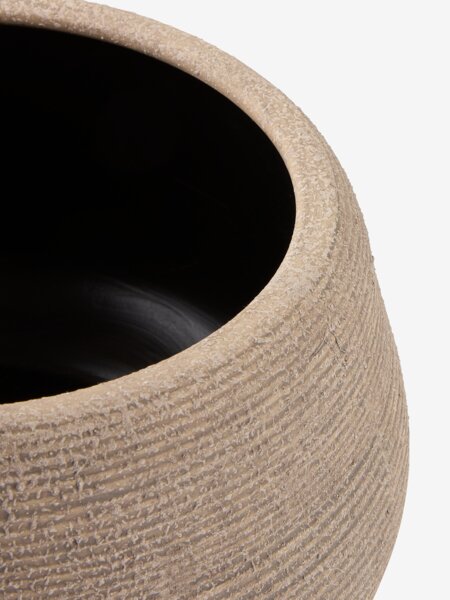 Macetero GRESSHUMLE Ø23xA12 marrón