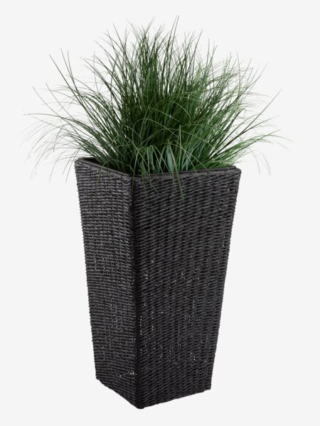 Cesto de jardín KUBB A36xL36xA70 negro
