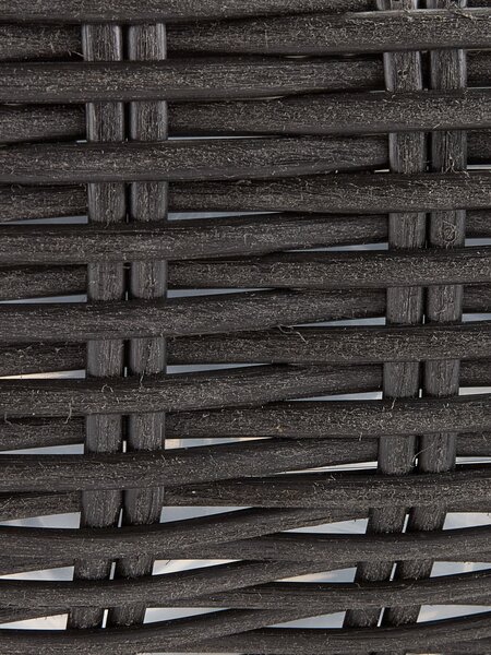 Jardinera para balcón STEINTROST A18xL50xA16 negro