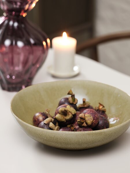 Bowl SIGURD D30xH9cm light green