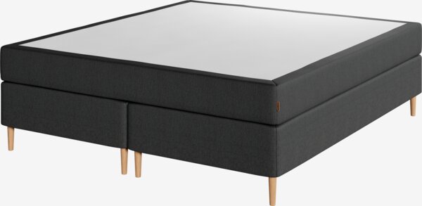 Boxspring 160x200cm HEMLA grijs-40 medium