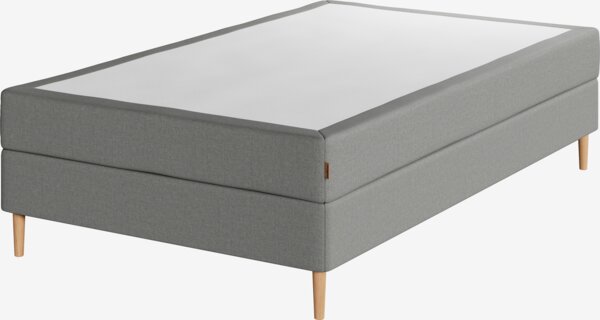 Kontinentalseng 120x200 NEVLA grå-23 Fast