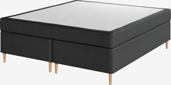 Boxspring 160x200 REIPA grijs-40 hard