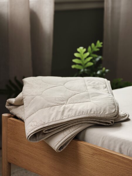 Leinenbettdecke 155x220 LIAHOVDEN kühl