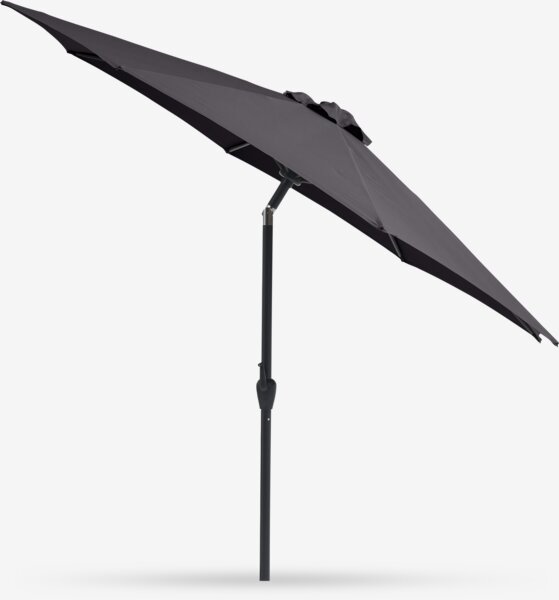 Parasol HALK Ø300 gris foncé