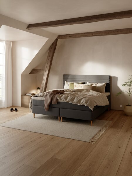 Sengegavl 150x120 TEMPRAKON VAI grå-47