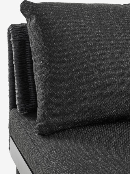 Loungesett HELAGS + VOSS 2 seter svart