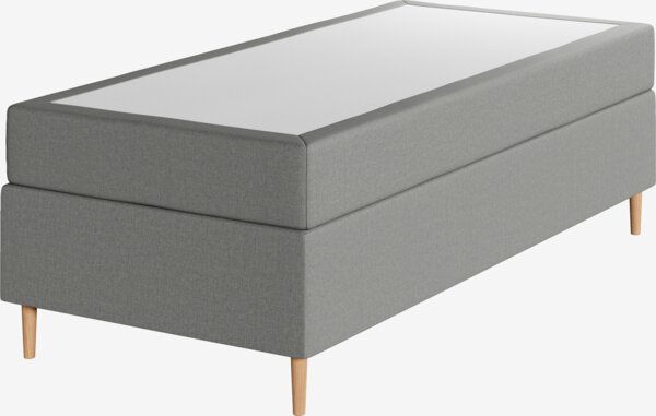 Boxspring krevet 90x200cm TYRIA siva-23 srednje