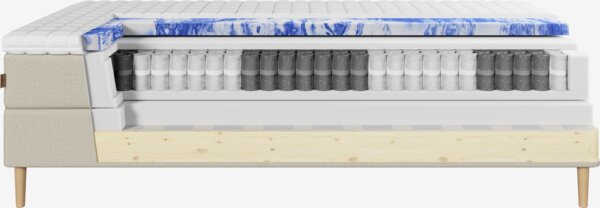 Kontinentalseng 180x200 NEVLA + EKSO sand-91 Fast