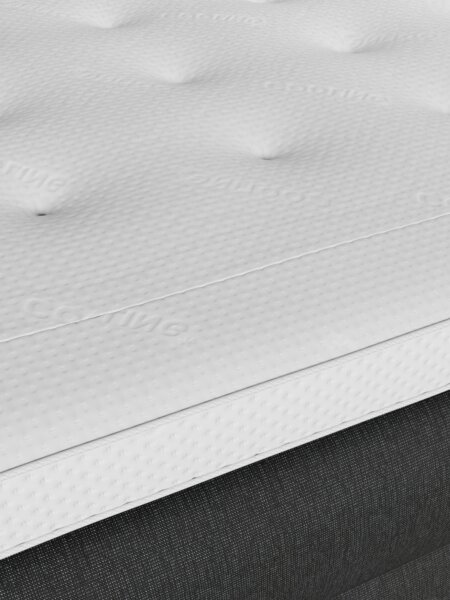 Boxspring 160x200 ANDELVA + VOLA grijs-40 medium
