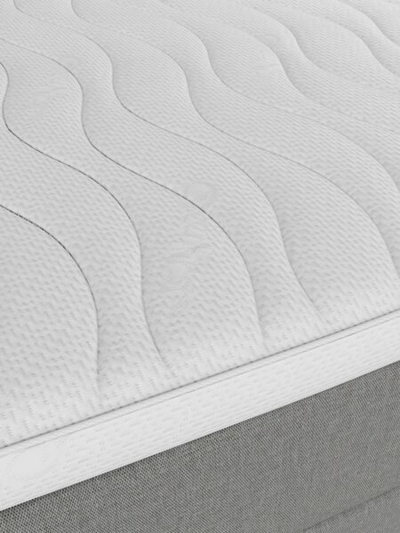 Kontinentalseng 150x200 HEMLA + RESA grå-23 Myk
