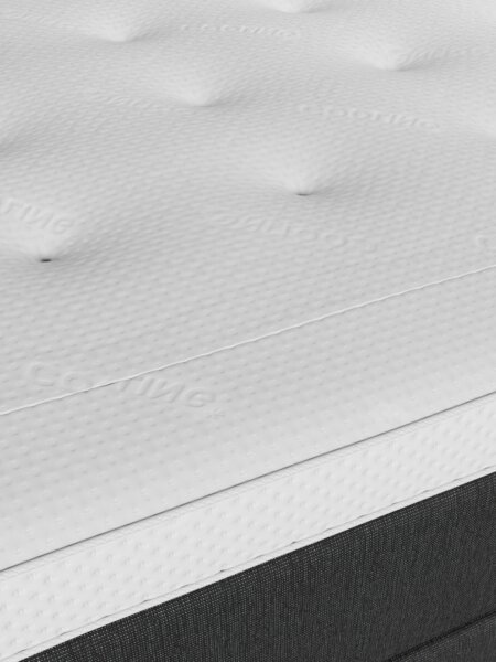 Boxspring 180x200 REIPA + BRYA grijs-40 hard