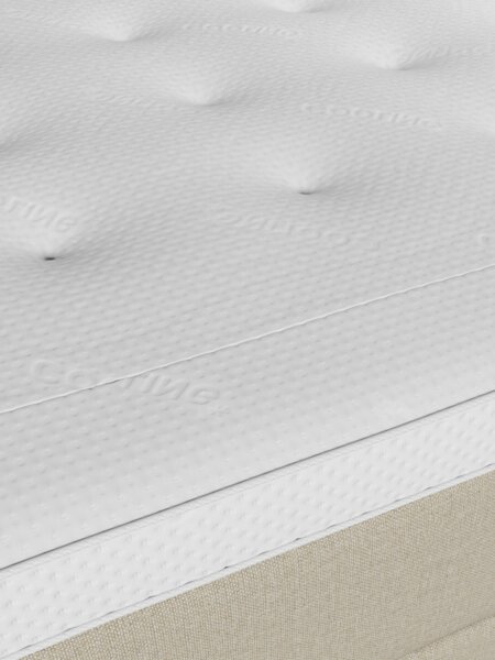 Kontinentalsäng 90x200 cm TEVLA + BRYA Sand-91 Mjuk